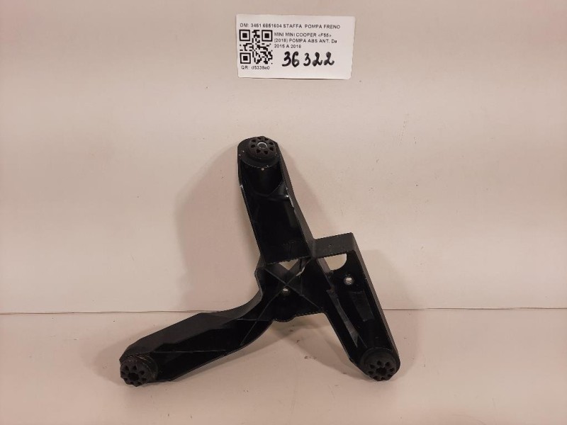 Pompa ABS ANT 3451 6851604 STAFFA POMPA FRENO Mini MINI Cooper F55 2018