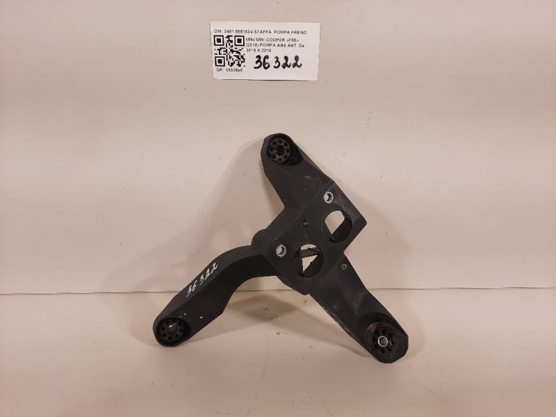 Pompa ABS ANT 3451 6851604 STAFFA POMPA FRENO Mini MINI Cooper F55 2018