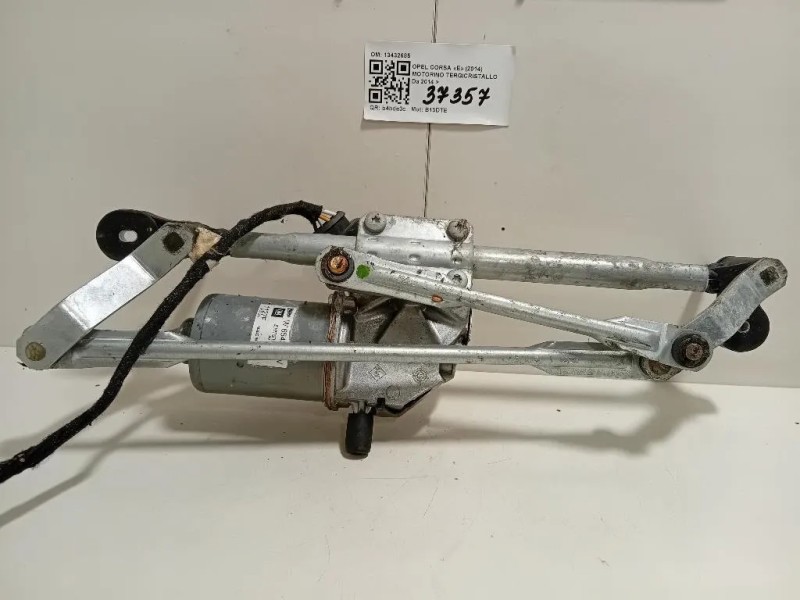 Motorino Tergicristallo 13432685 Opel Corsa E 2014
