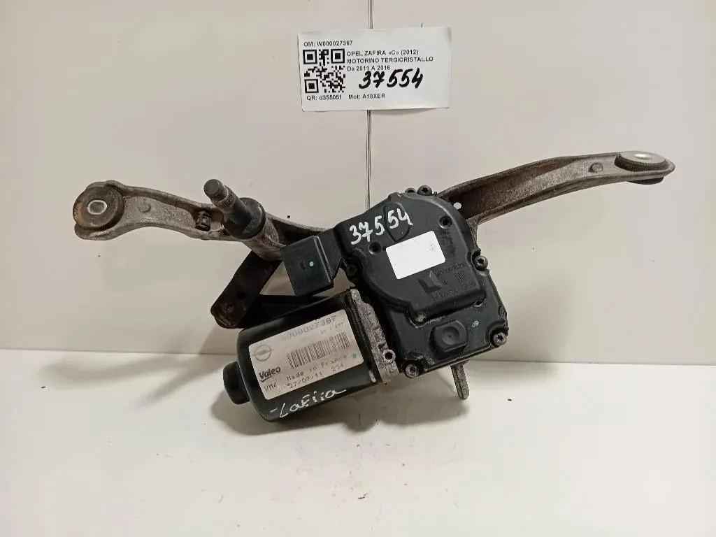 Motorino Tergicristallo W000027367 Opel Zafira C 2012