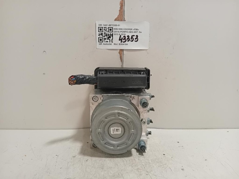 Pompa ABS ANT 3451-6872308-01 Mini MINI Cooper F56 2014