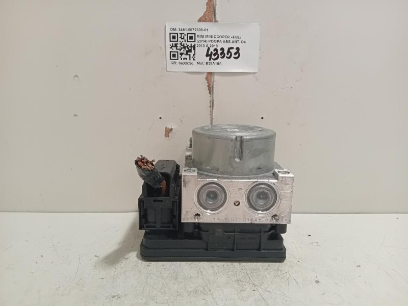 Motorino Tergicristallo 0390205079 Renault Mégane III 2009