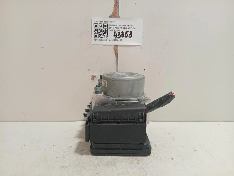 Pompa ABS ANT 3451-6872308-01 Mini MINI Cooper F56 2014