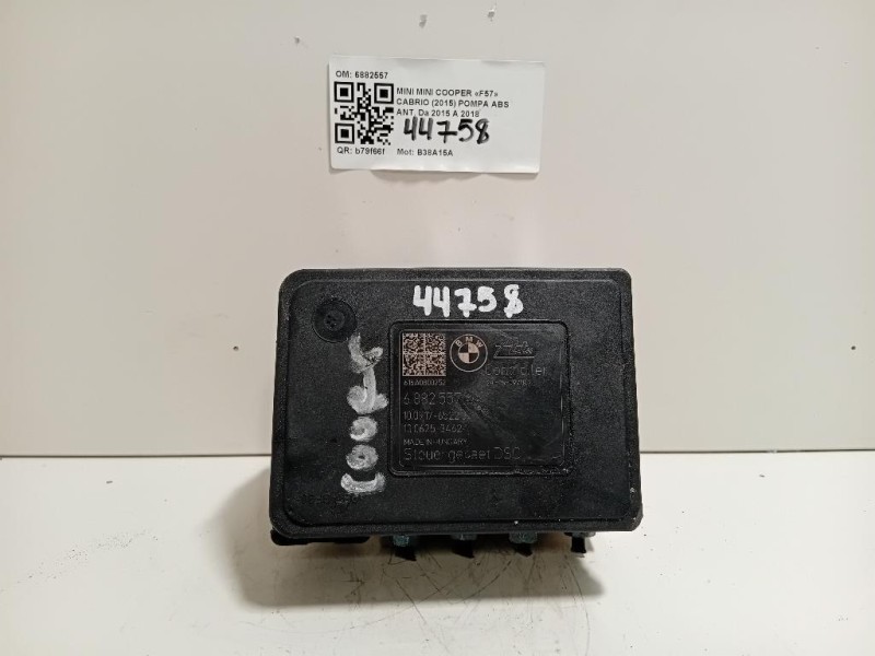 Pompa ABS ANT 6882557 Mini MINI Cooper F57 Cabrio 2015