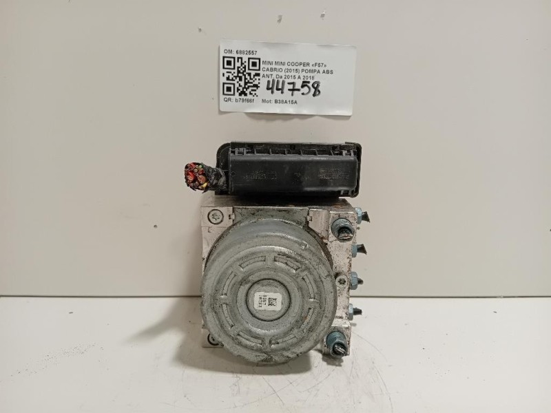 Pompa ABS ANT 6882557 Mini MINI Cooper F57 Cabrio 2015