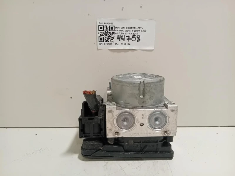 Pompa ABS ANT 6882557 Mini MINI Cooper F57 Cabrio 2015