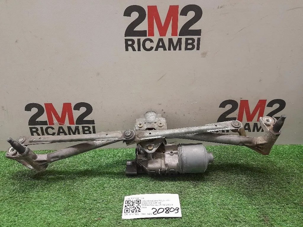 Motorino Tergicristallo 6Q1955119A Volkswagen POLO IV 2002