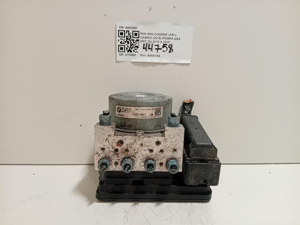 Pompa ABS ANT 6882557 Mini MINI Cooper F57 Cabrio 2015