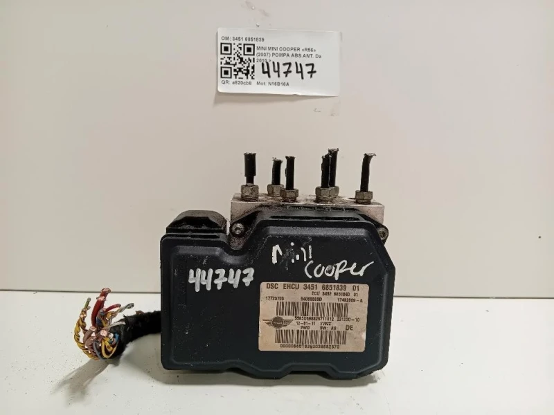 Pompa ABS ANT 3451 6851839 Mini MINI Cooper R56 2007