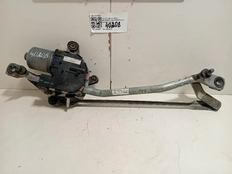 Motorino Tergicristallo 31378574 Volvo V40 II 2012