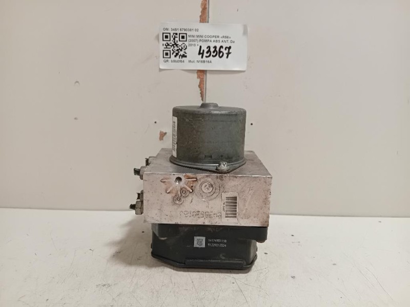 Motorino Tergicristallo 30753493 Volvo V60 I 2013