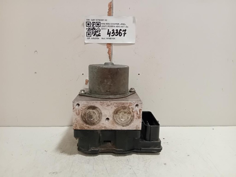 Pompa ABS ANT 3451 6790381 02 Mini MINI Cooper R56 2007