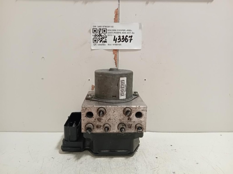 Motorino Tergicristallo DX 6405KZ TERGI DX DESTRO Citroen C5 III 2008