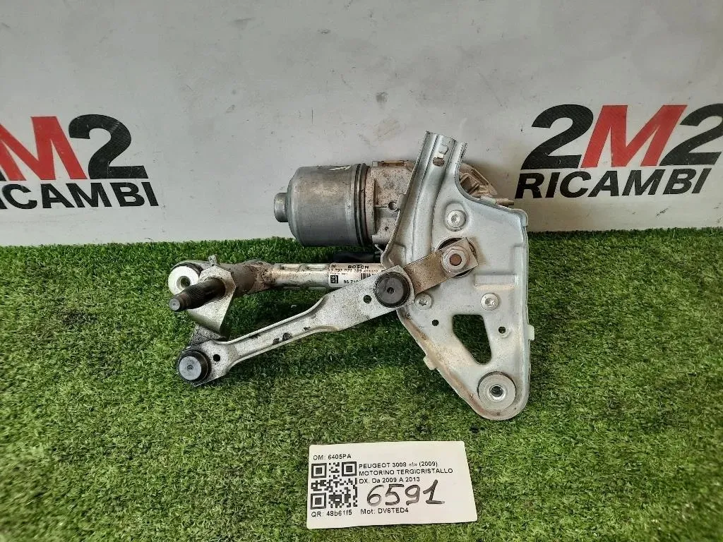 Motorino Tergicristallo DX 9671063280 DX Peugeot 3008 I 2009