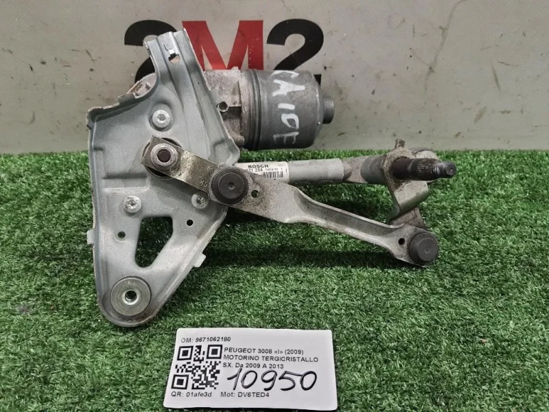 Motorino Tergicristallo SX 9671062180 SX Peugeot 3008 I 2009