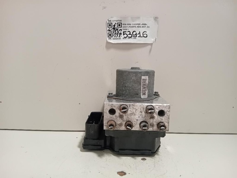 Pompa ABS ANT 17723705 Mini MINI Cooper R56 2007
