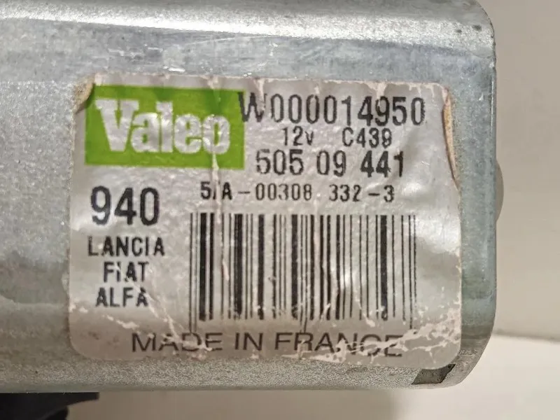 Motorino Tergilunotto 50509441 Alfa Romeo Giulietta 2013