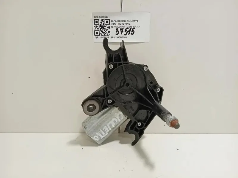 Motorino Tergilunotto 50509441 Alfa Romeo Giulietta 2013