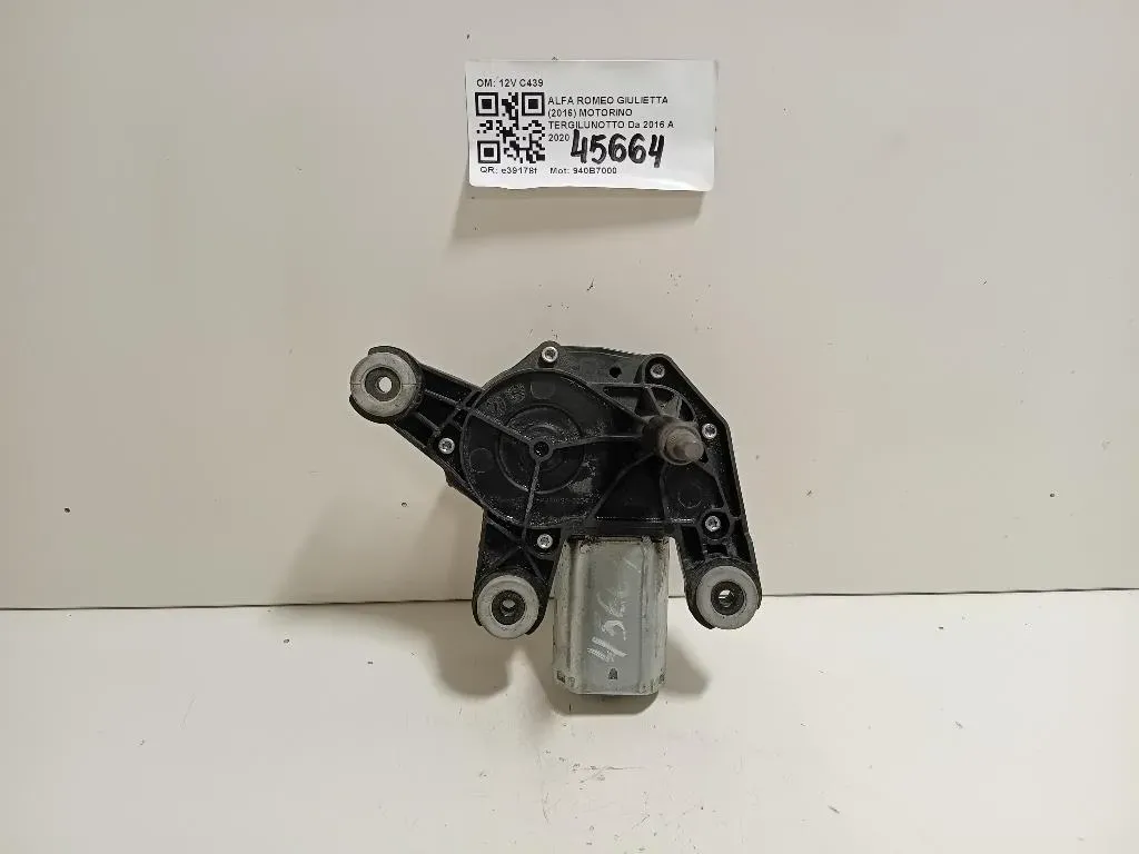 Motorino Tergilunotto 12V C439 Alfa Romeo Giulietta 2016