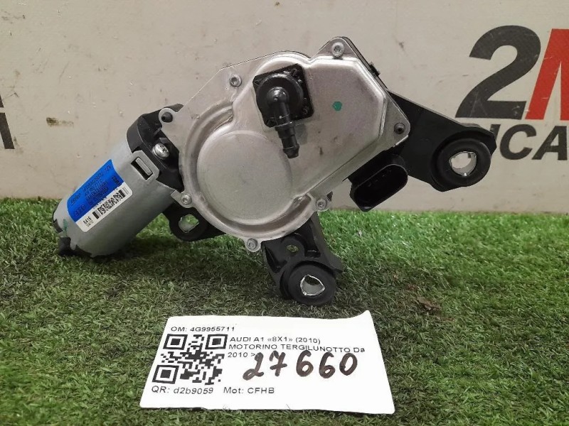 Motorino Tergilunotto 4G9955711 Audi A1 8X1 2010
