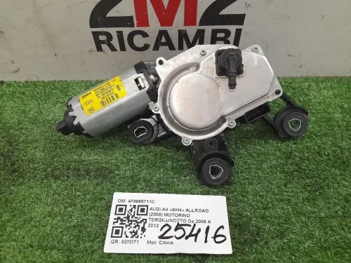 Motorino Tergilunotto 4F9955711C Audi A4 8KH Allroad 2008
