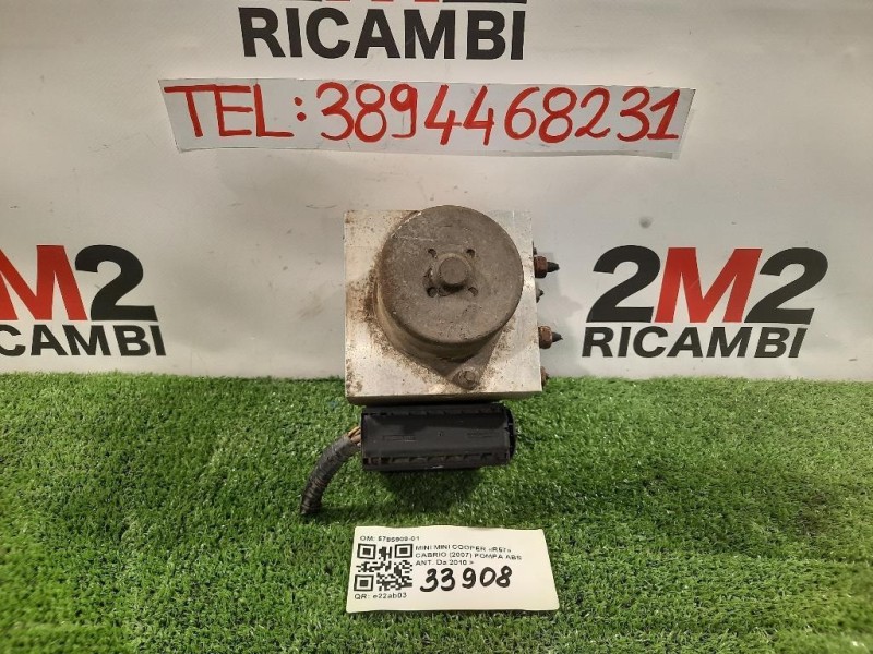 Pompa ABS ANT 6785909-01 Mini MINI Cooper R57 Cabrio 2007