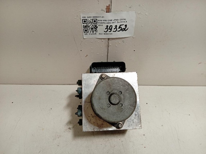 Motorino Tergilunotto 52053067 Fiat 500L 2013