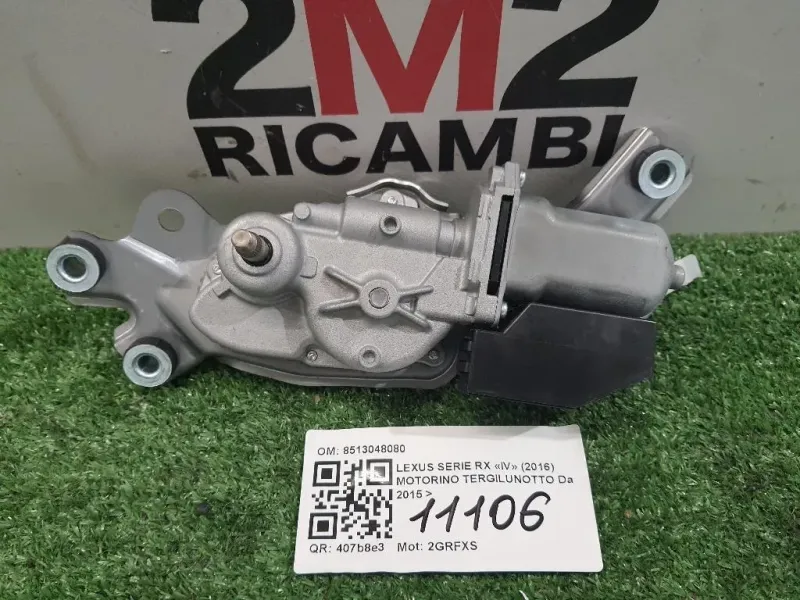 Motorino Tergilunotto 8513048080 Lexus Serie RX IV 2016