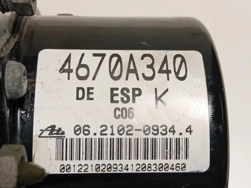 Pompa ABS ANT 4670A340 Mitsubishi Outlander II 2007
