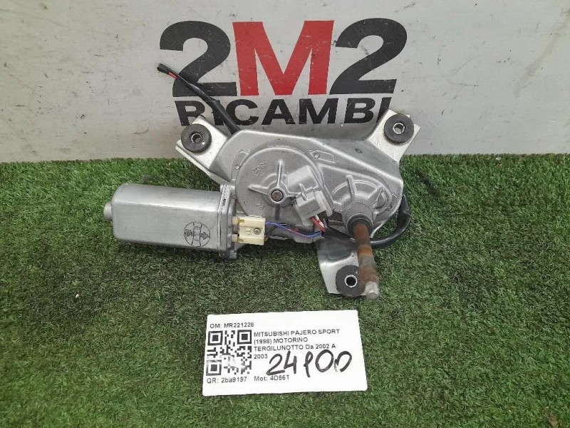 Motorino Tergilunotto MR221228 Mitsubishi Pajero Sport 1998