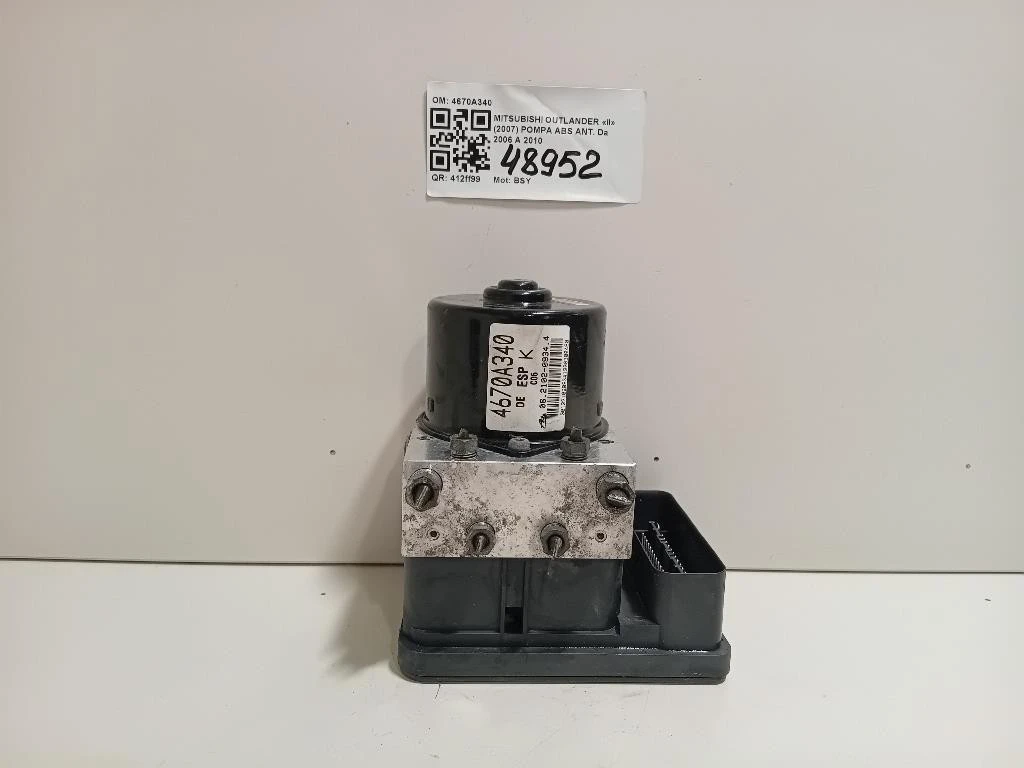 Pompa ABS ANT 4670A340 Mitsubishi Outlander II 2007