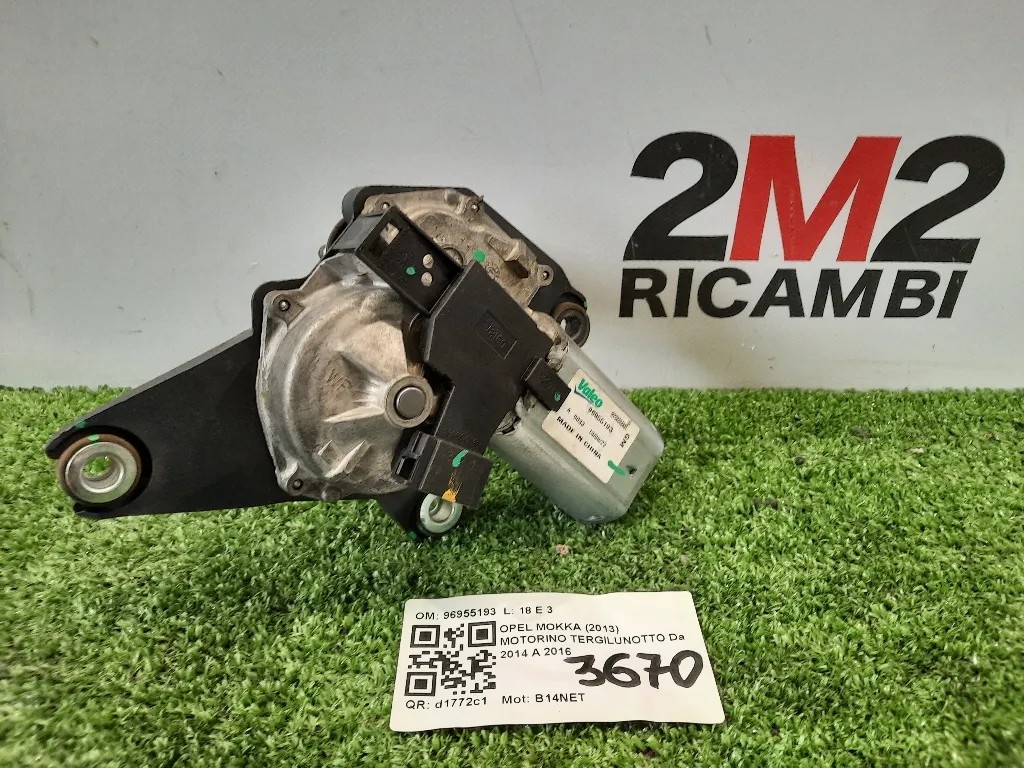 Motorino Tergilunotto 96955193 Opel Mokka 2013