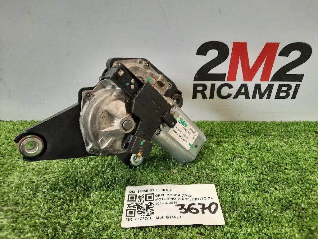 Motorino Tergilunotto 96955193 Opel Mokka 2013