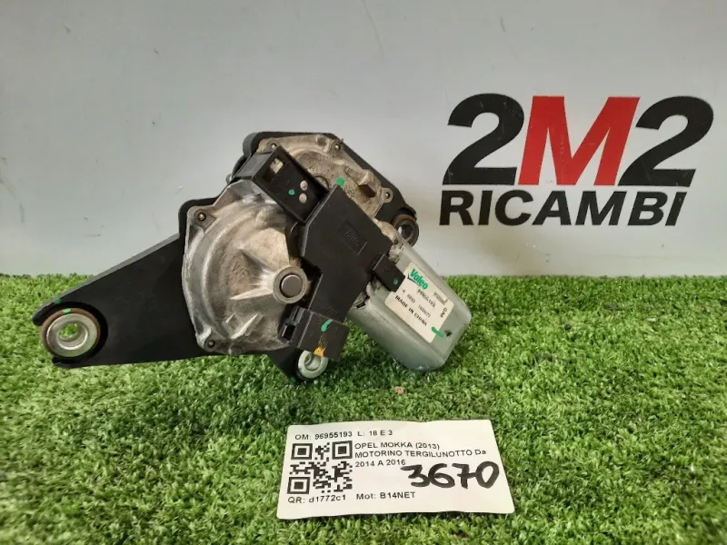 Motorino Tergilunotto 96955193 Opel Mokka 2013