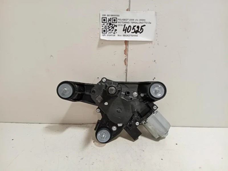 Motorino Tergilunotto 9819900080 Peugeot 2008 II 2020