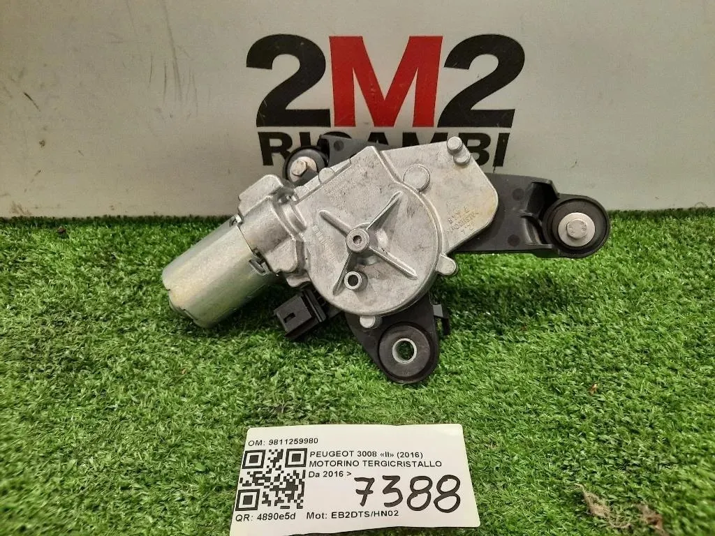 Motorino Tergilunotto 9811259980 Peugeot 3008 II 2016