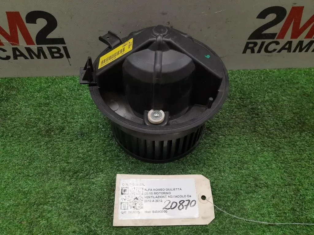 Motorino Ventilazione Abitacolo VENTILAZIONE ABITACOLO T1009507L Alfa Romeo Giulietta 2010