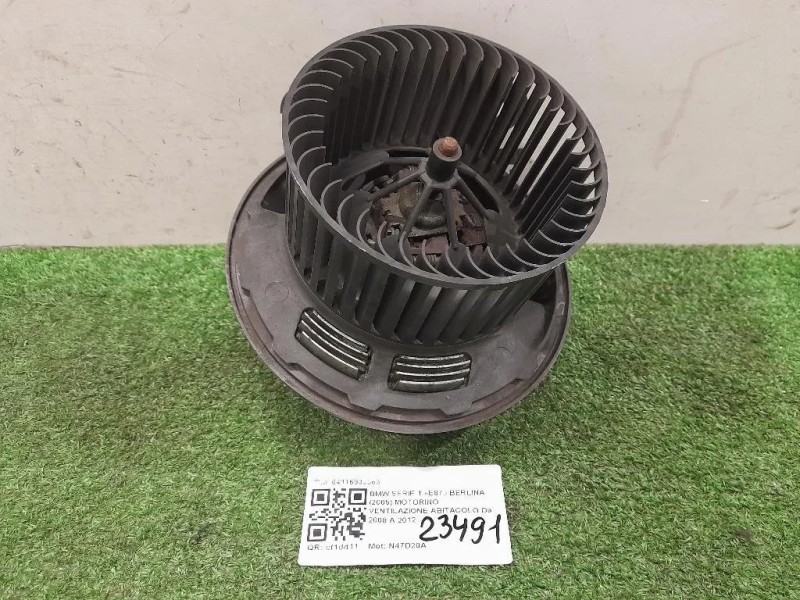 Motorino Ventilazione Abitacolo 64116933663 Bmw Serie 1 E87 Berlina 2005