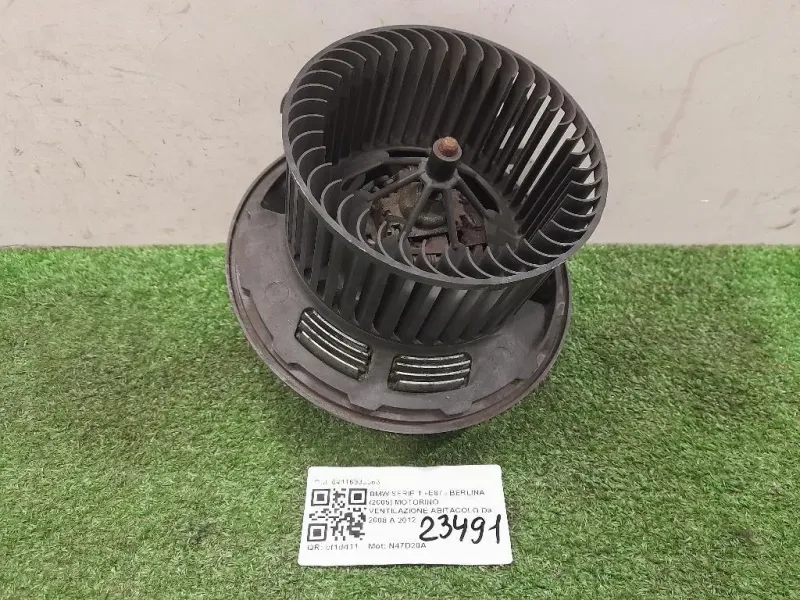 Motorino Ventilazione Abitacolo 64116933663 Bmw Serie 1 E87 Berlina 2005