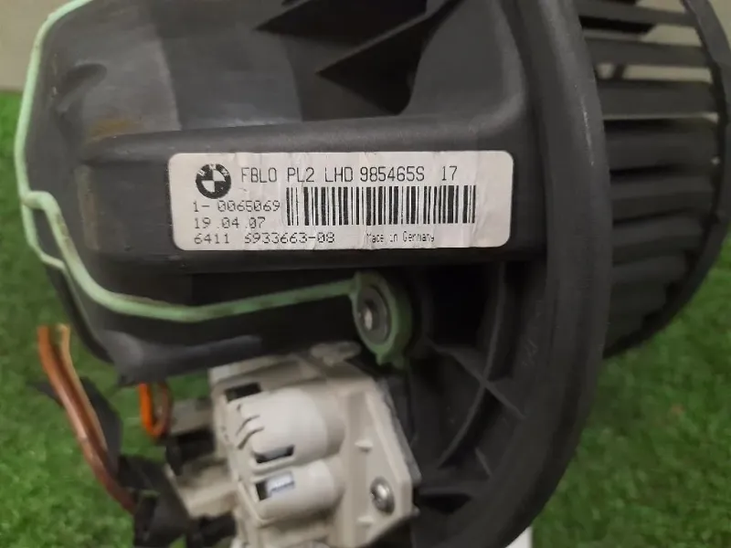 Motorino Ventilazione Abitacolo 64116933663 Bmw Serie 1 E87 Berlina 2005