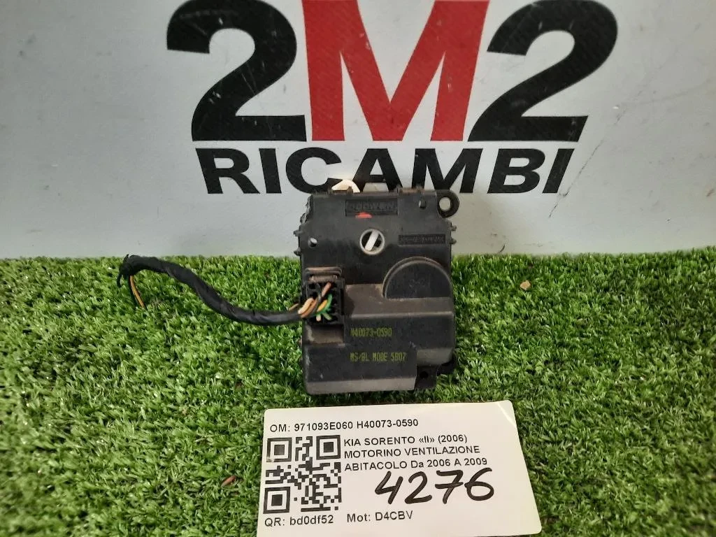 Motorino Ventilazione Abitacolo H40073-0590 Kia Sorento II 2006