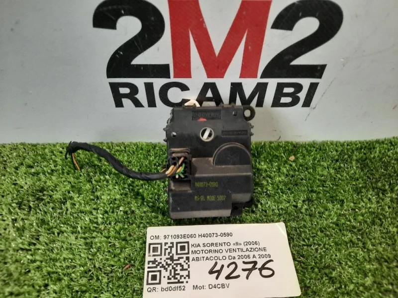 Motorino Ventilazione Abitacolo H40073-0590 Kia Sorento II 2006
