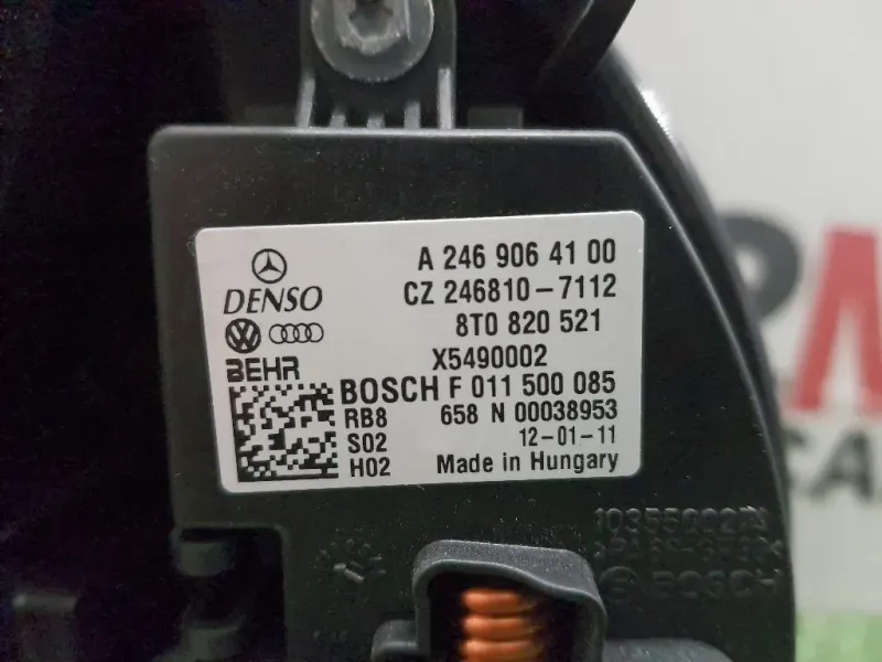 Motorino Ventilazione Abitacolo A2469064200 Mercedes Classe B W246 2012