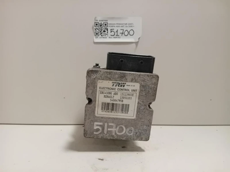 Pompa ABS ANT 93857506 Nissan Primastar I 2007