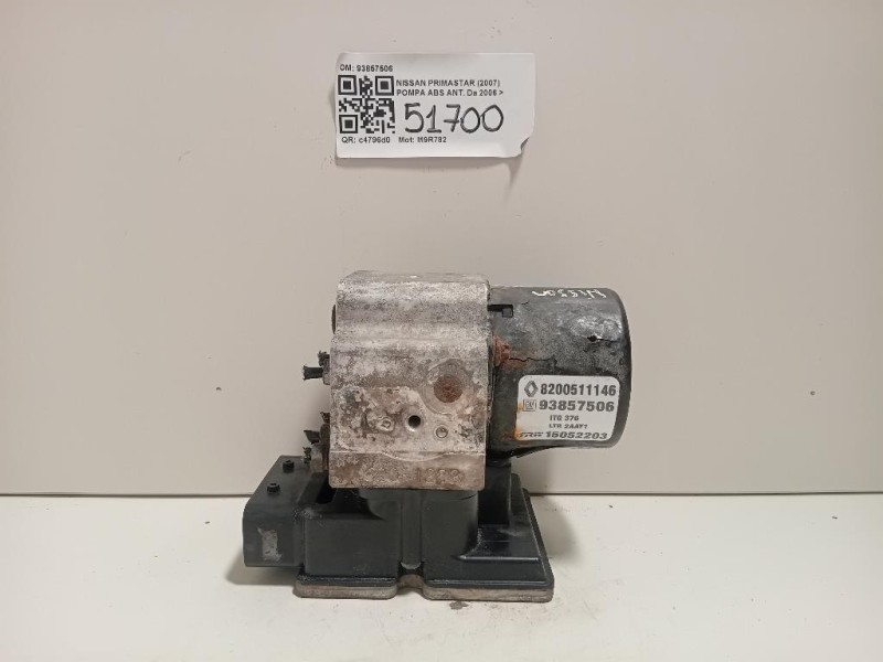 Pompa ABS ANT 93857506 Nissan Primastar I 2007
