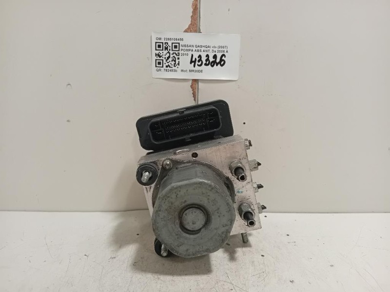 Pompa ABS ANT 2265106455 Nissan Qashqai I 2007