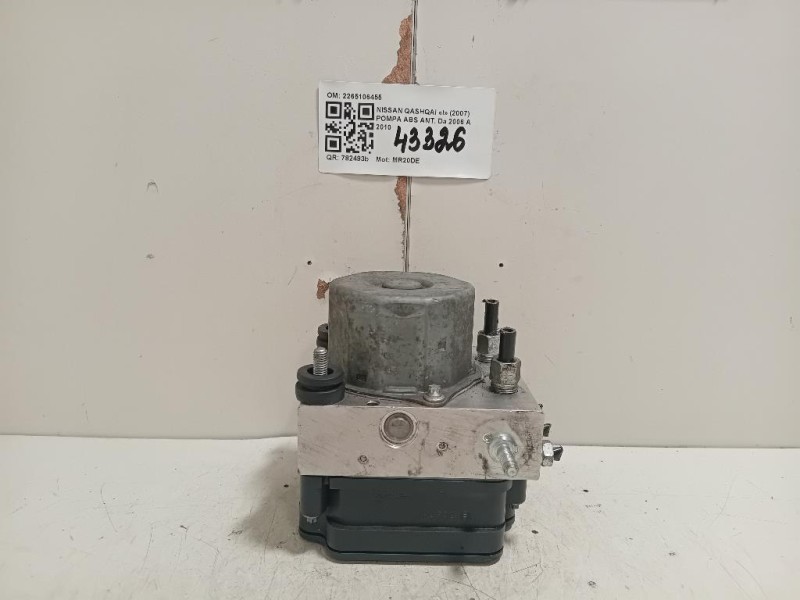 Pompa ABS ANT 2265106455 Nissan Qashqai I 2007