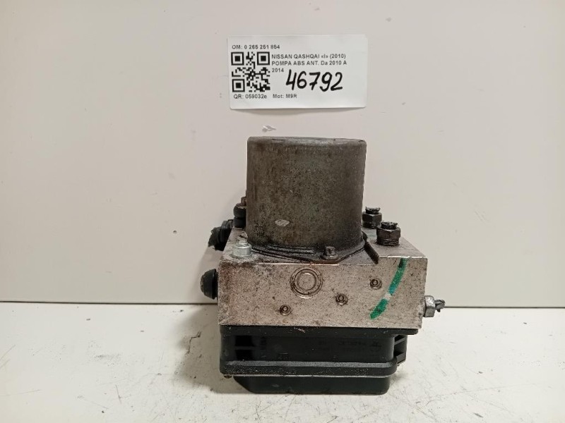 Pompa ABS ANT 0 265 251 854 0265251854 Nissan Qashqai I 2010