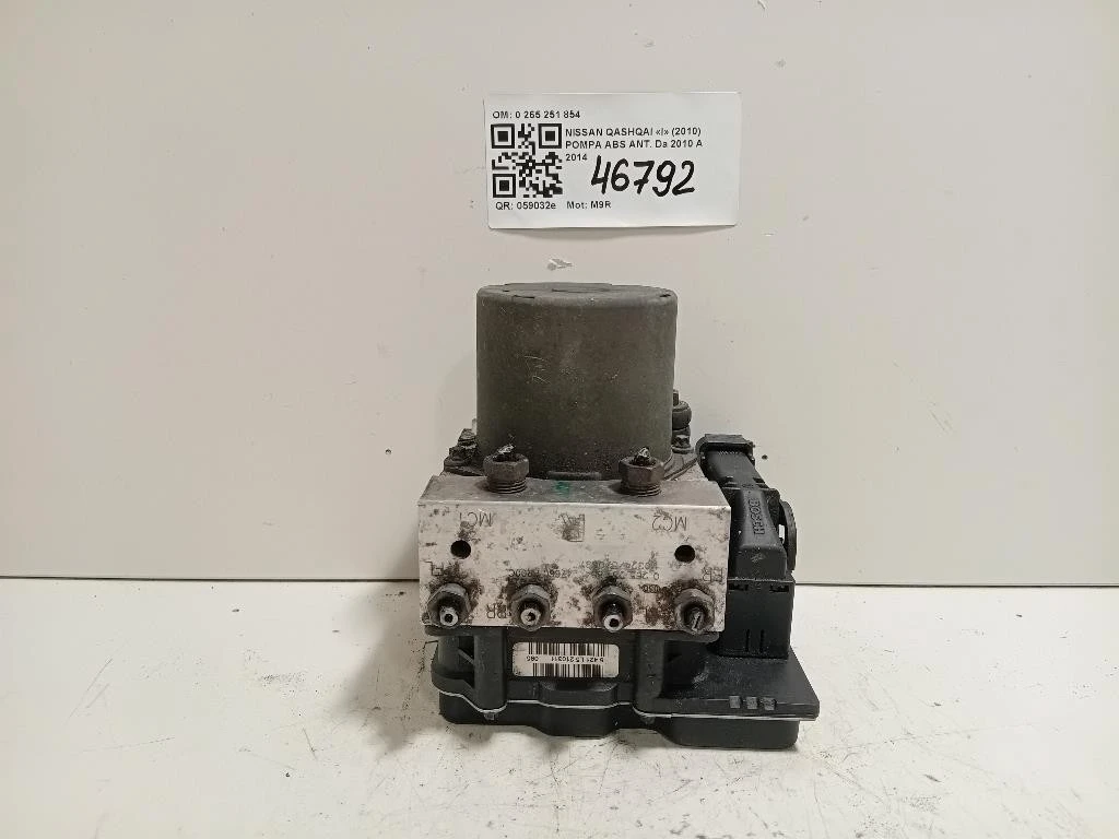 Pompa ABS ANT 0 265 251 854 0265251854 Nissan Qashqai I 2010