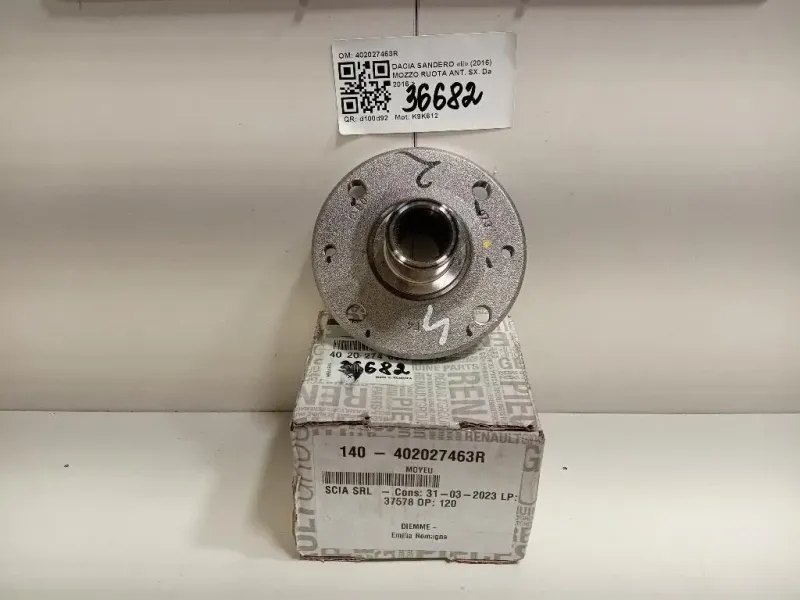 Mozzo Ruota ANT SX 402027463R Dacia Sandero II 2016